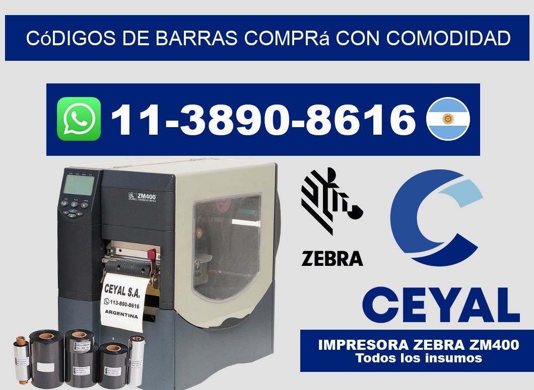códigos de barras Comprá con comodidad