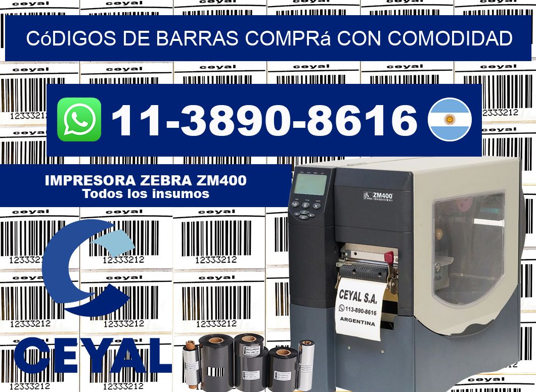 códigos de barras Comprá con comodidad