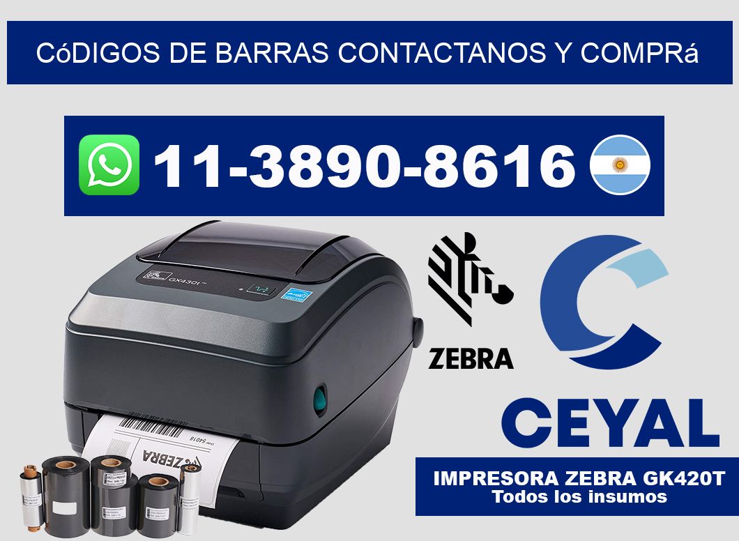 códigos de barras Contactanos y comprá