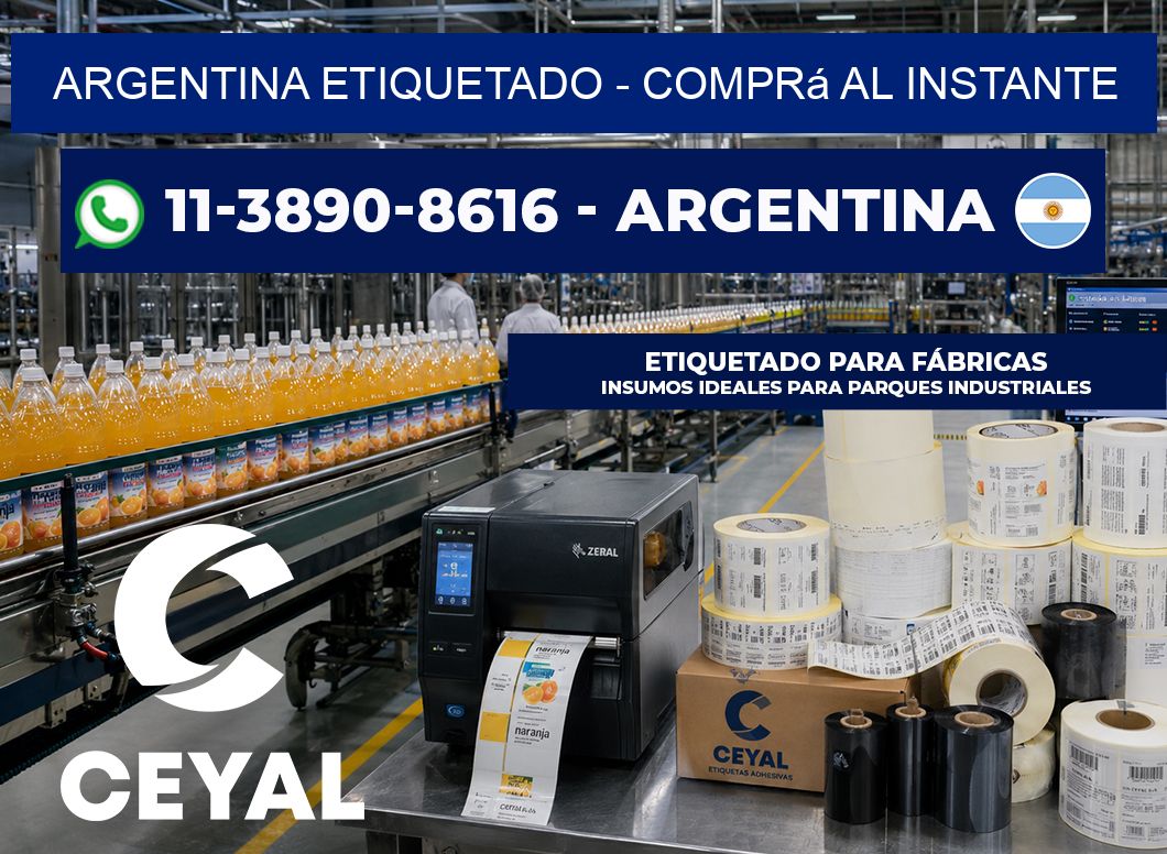 ARGENTINA ETIQUETADO - Comprá al instante