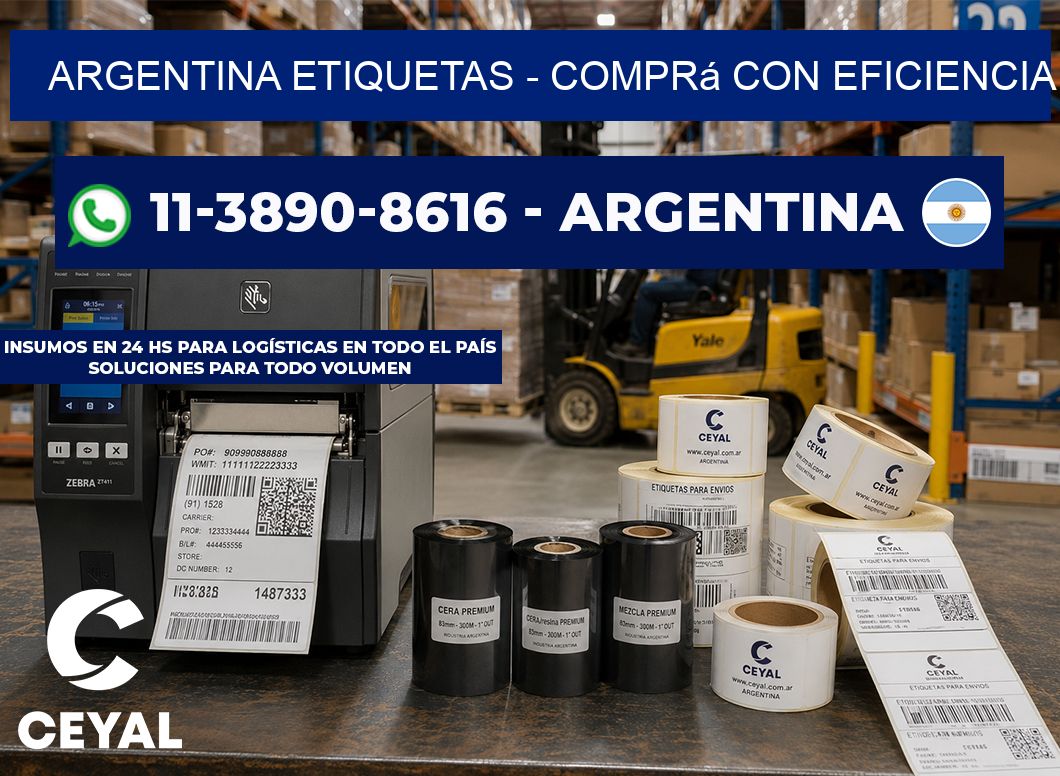 ARGENTINA ETIQUETAS - Comprá con eficiencia