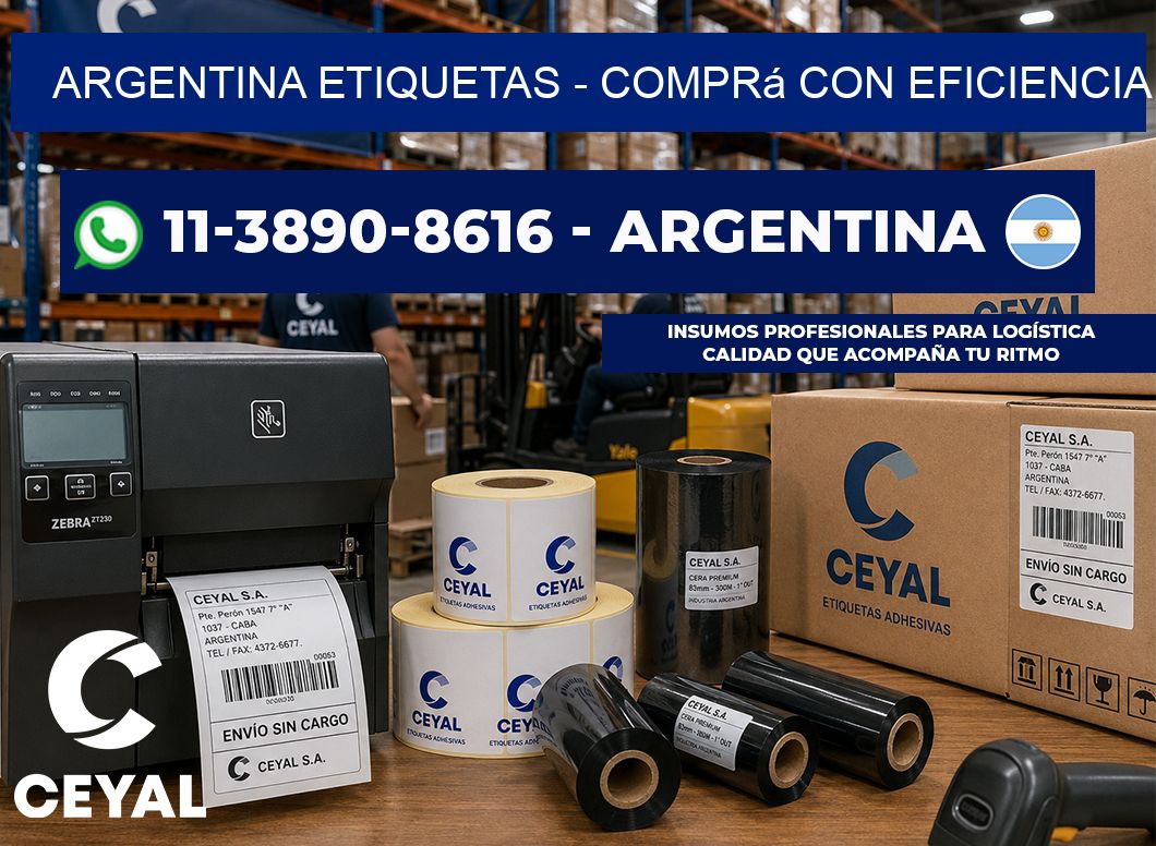 ARGENTINA ETIQUETAS - Comprá con eficiencia