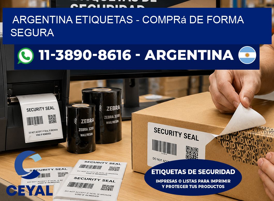 ARGENTINA ETIQUETAS - Comprá de forma segura