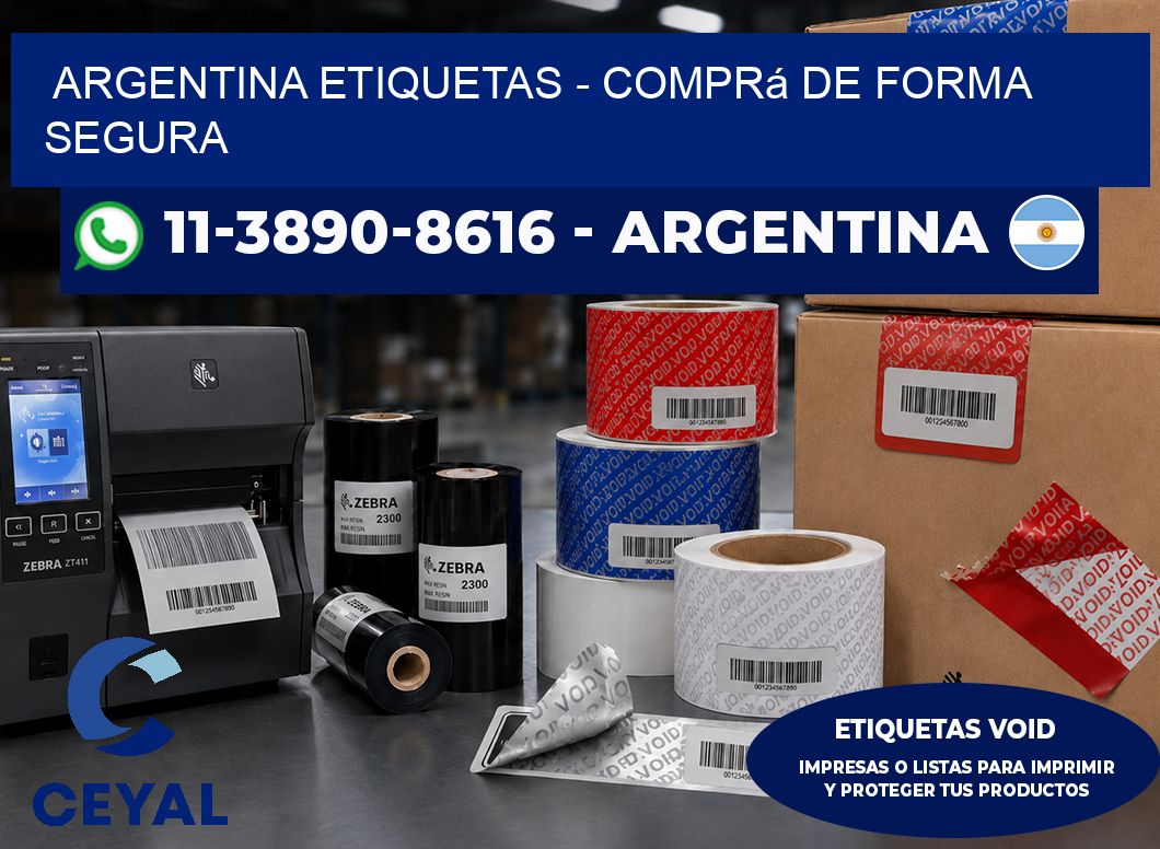 ARGENTINA ETIQUETAS - Comprá de forma segura