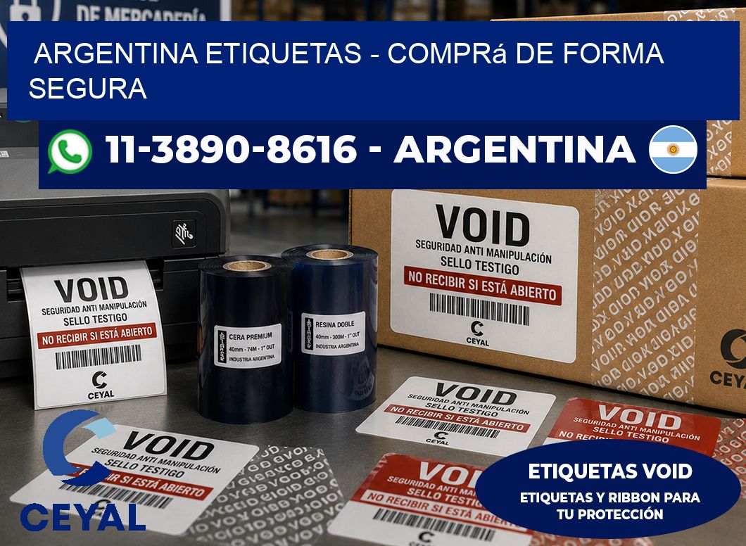 ARGENTINA ETIQUETAS – Comprá de forma segura