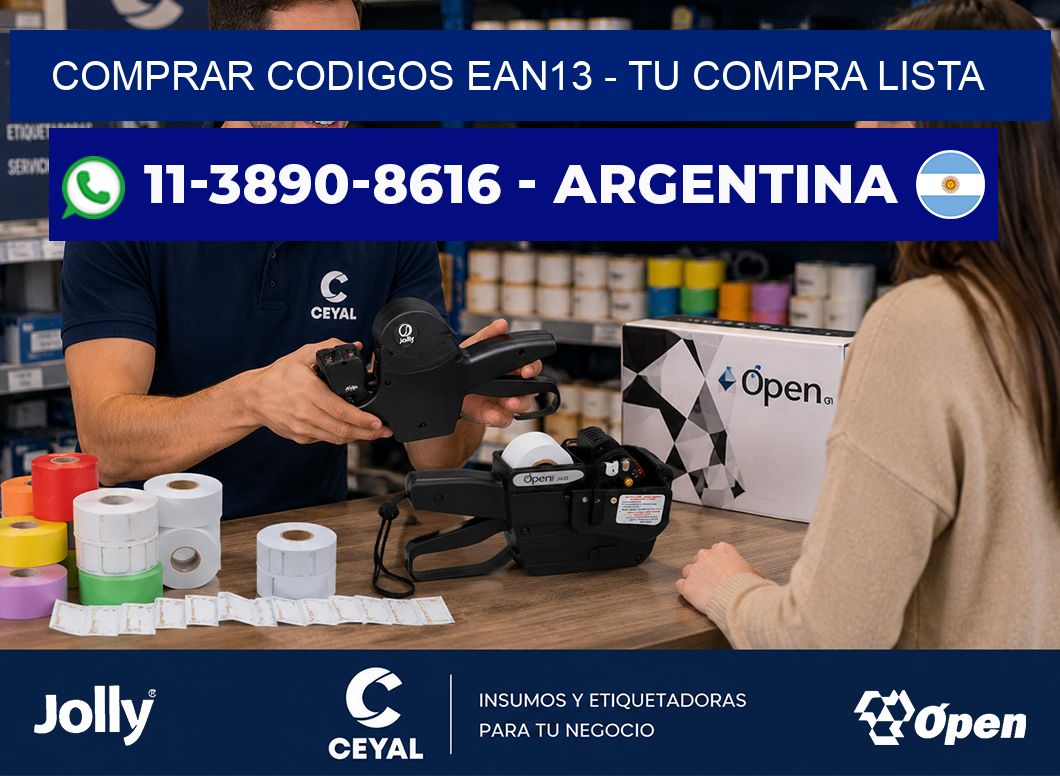 COMPRAR CODIGOS EAN13 - Tu compra lista