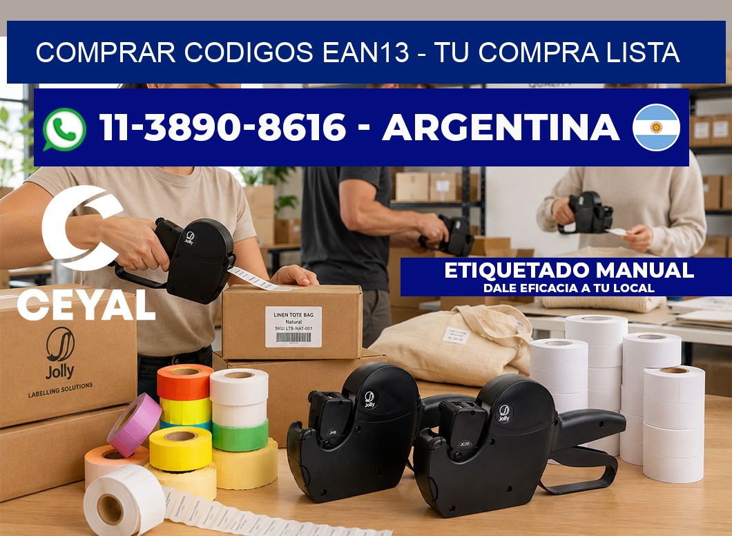 COMPRAR CODIGOS EAN13 – Tu compra lista