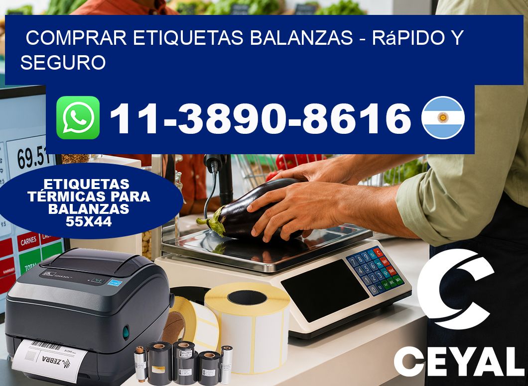 COMPRAR ETIQUETAS BALANZAS – rápido y seguro