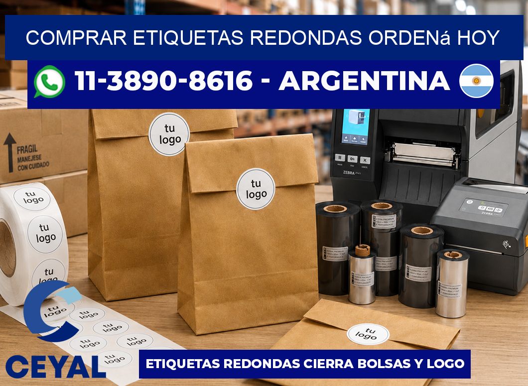 COMPRAR ETIQUETAS REDONDAS Ordená hoy