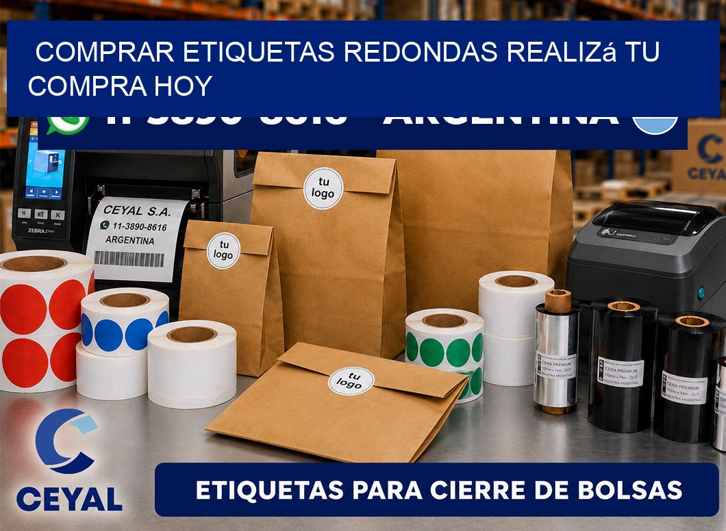 COMPRAR ETIQUETAS REDONDAS Realizá tu compra hoy