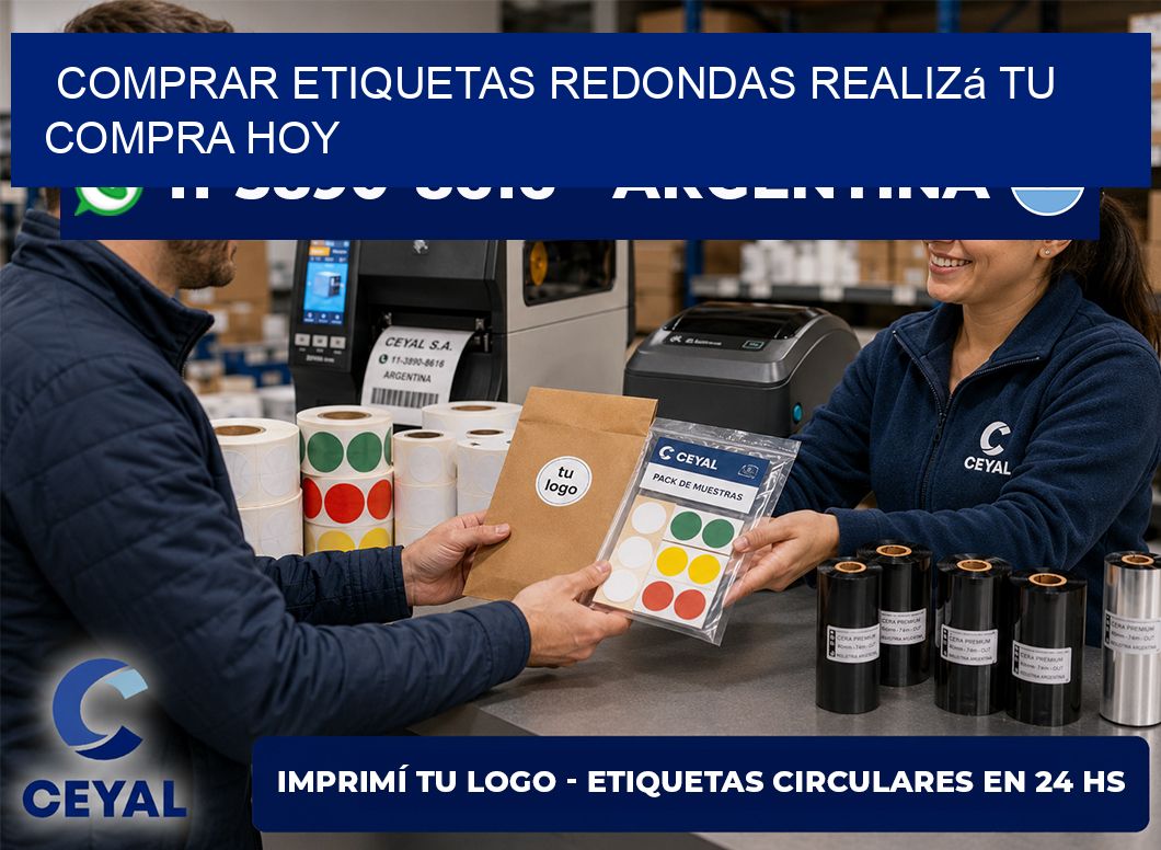 COMPRAR ETIQUETAS REDONDAS Realizá tu compra hoy