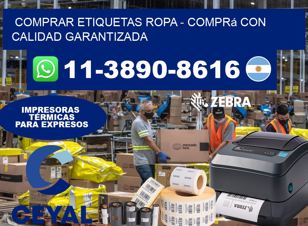 COMPRAR ETIQUETAS ROPA – Comprá con calidad garantizada