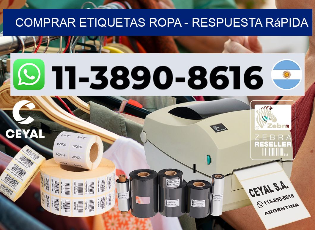 COMPRAR ETIQUETAS ROPA - Respuesta rápida