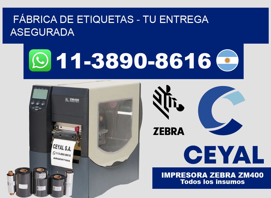 FÁBRICA DE ETIQUETAS - Tu entrega asegurada