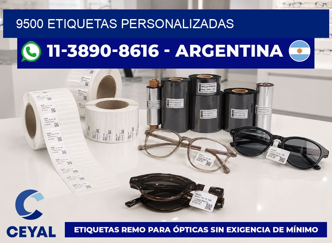 9500 ETIQUETAS PERSONALIZADAS