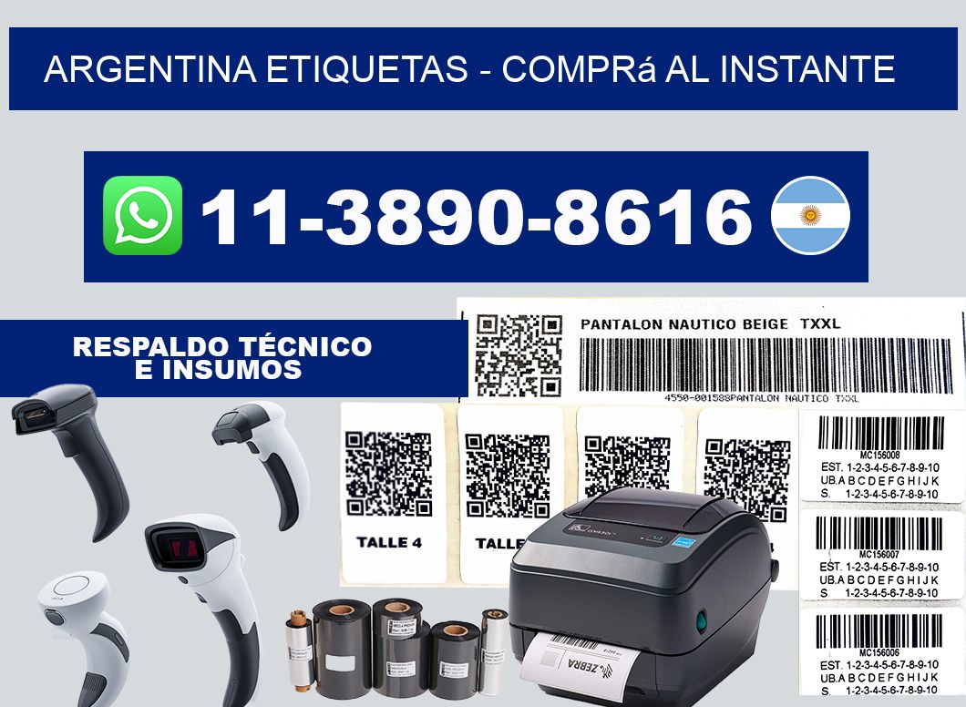 ARGENTINA ETIQUETAS - Comprá al instante