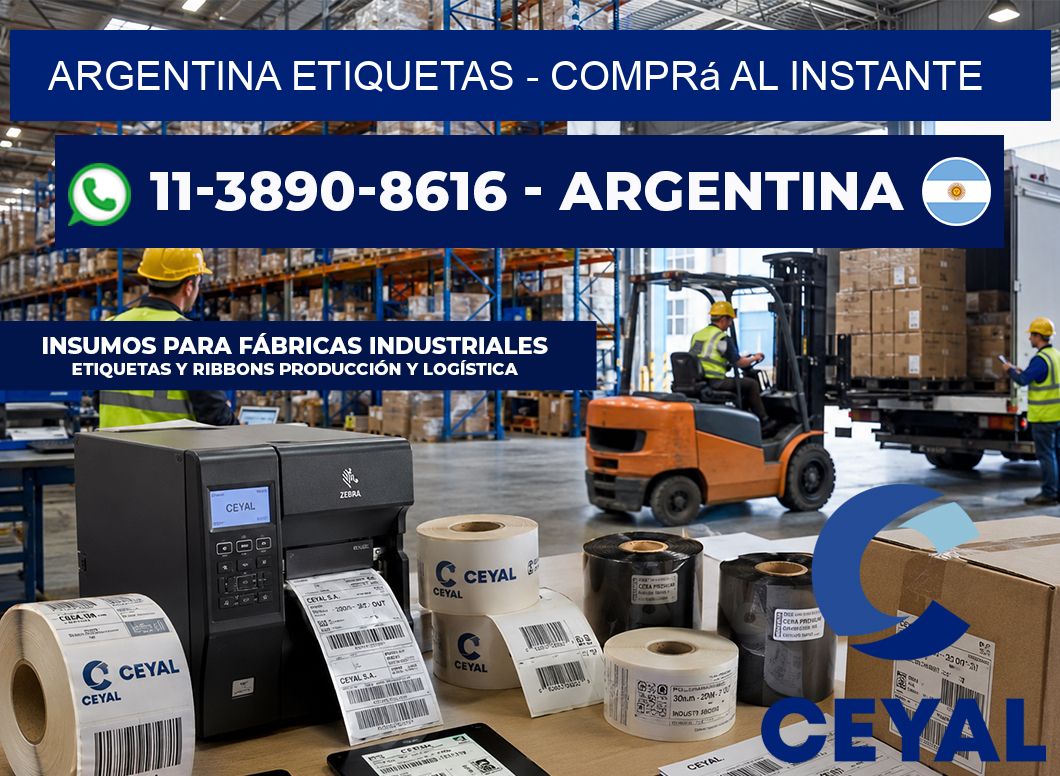 ARGENTINA ETIQUETAS – Comprá al instante