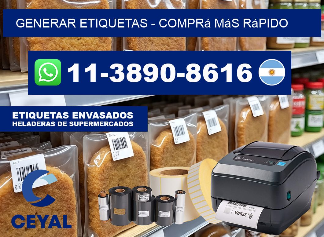 GENERAR ETIQUETAS – Comprá más rápido