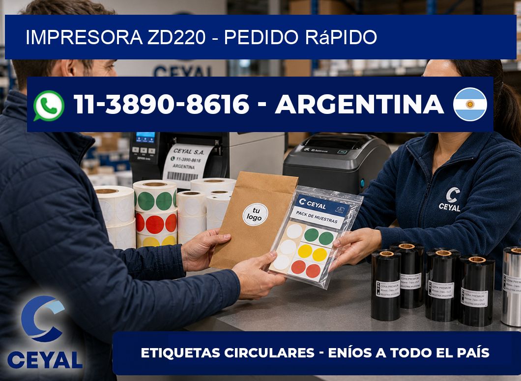 IMPRESORA ZD220 – Pedido rápido