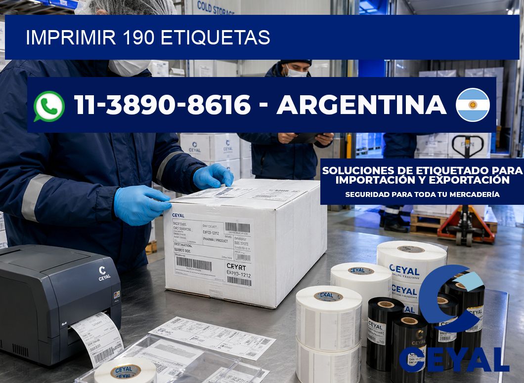 IMPRIMIR 190 ETIQUETAS