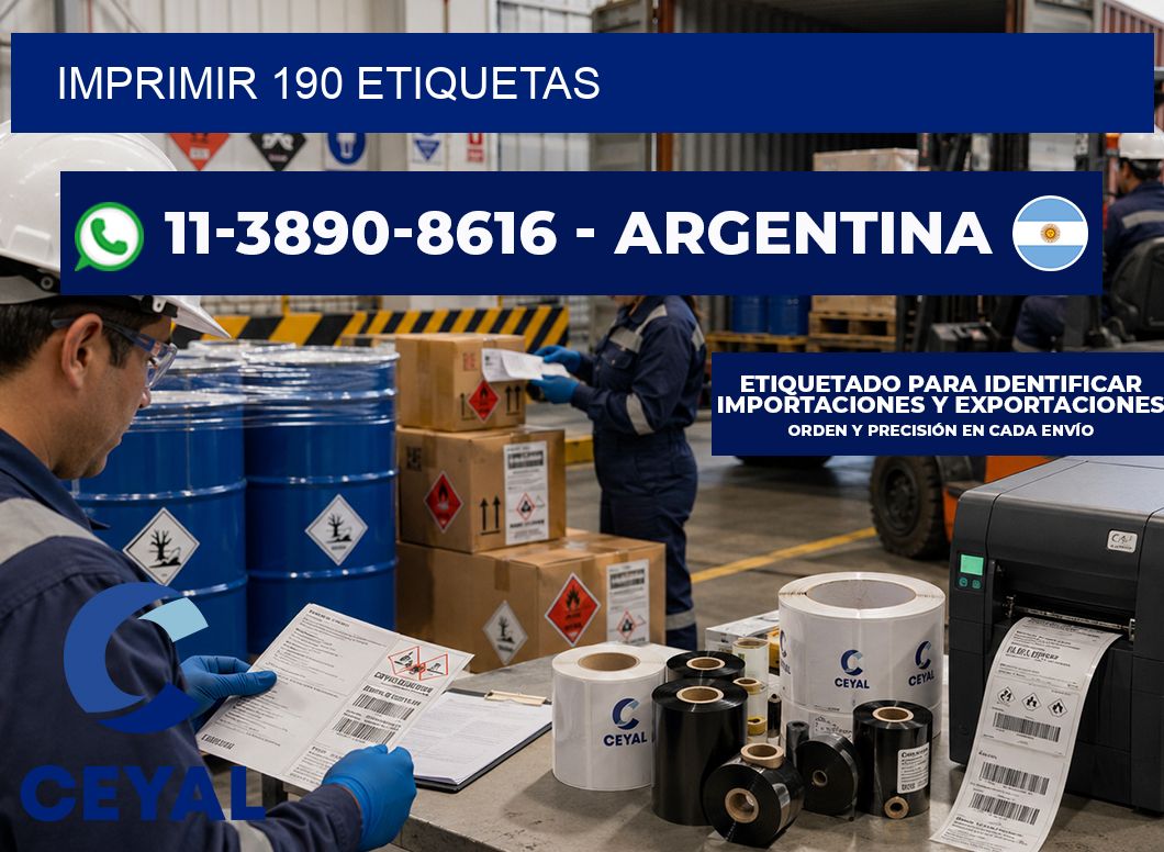 IMPRIMIR 190 ETIQUETAS