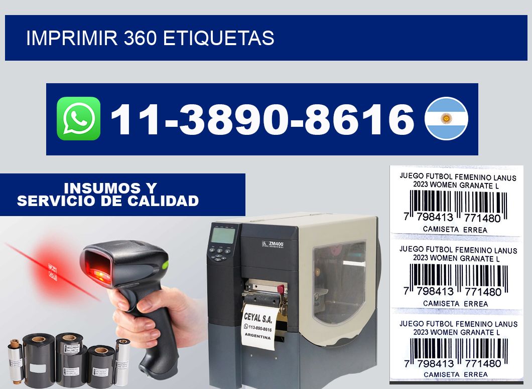 IMPRIMIR 360 ETIQUETAS