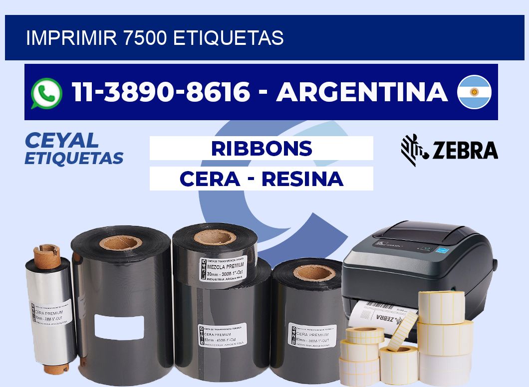 IMPRIMIR 7500 ETIQUETAS