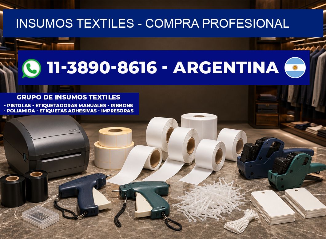 INSUMOS TEXTILES - Compra profesional