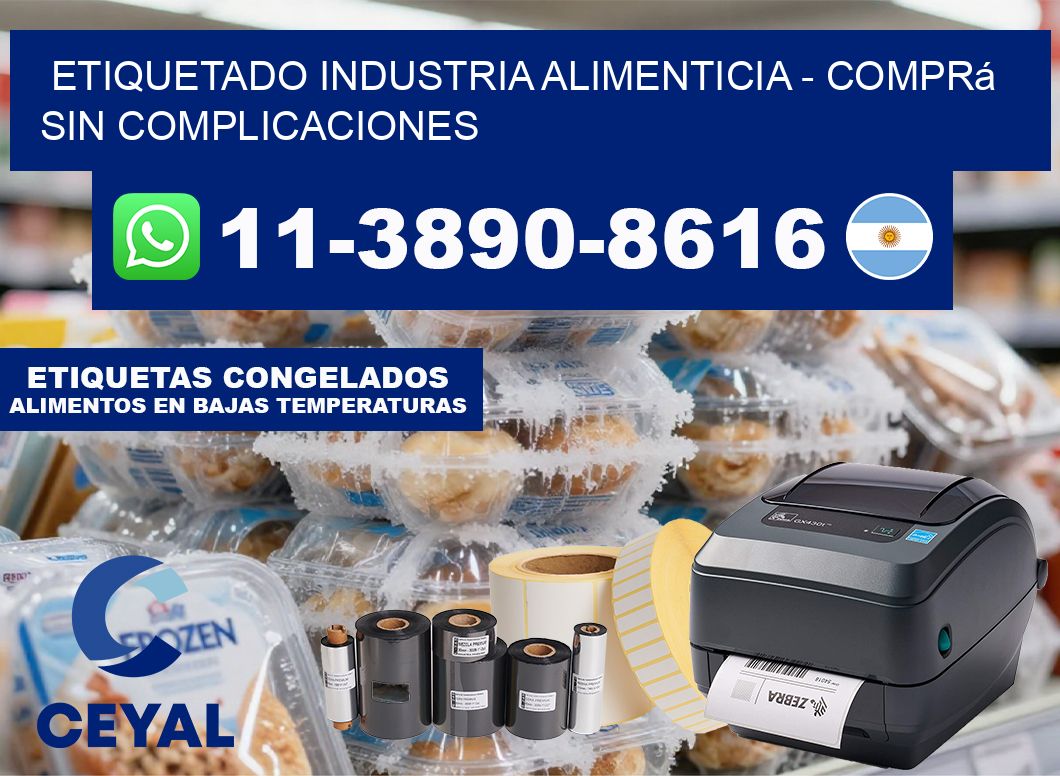 ETIQUETADO INDUSTRIA ALIMENTICIA - Comprá sin complicaciones