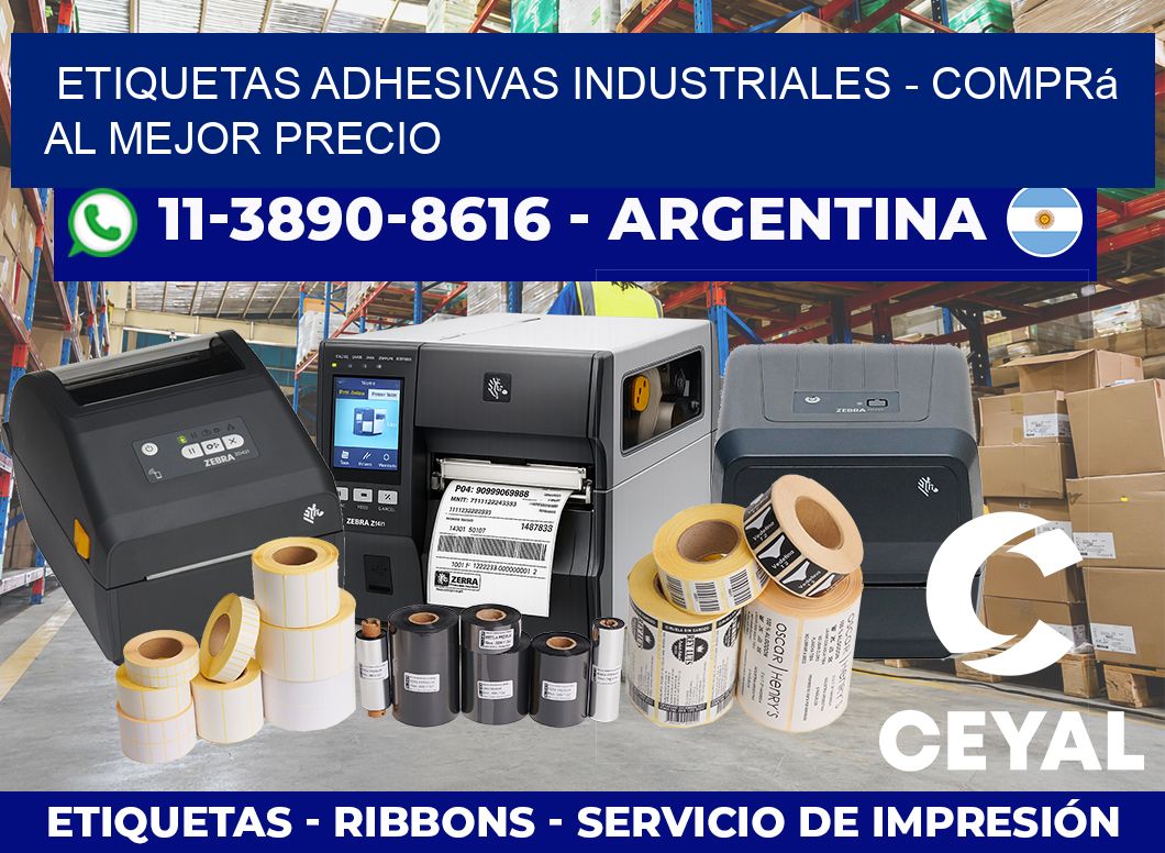 ETIQUETAS ADHESIVAS INDUSTRIALES – Comprá al mejor precio