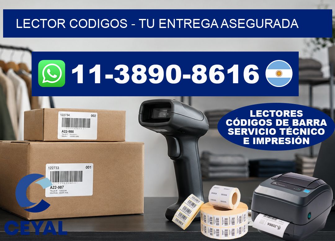 LECTOR CODIGOS - Tu entrega asegurada