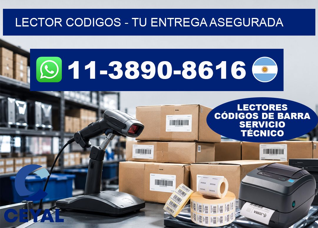 LECTOR CODIGOS – Tu entrega asegurada
