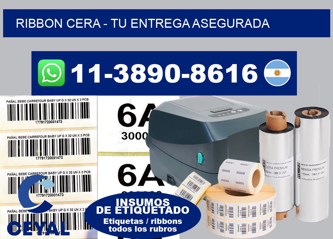 Ribbon cera - Tu entrega asegurada