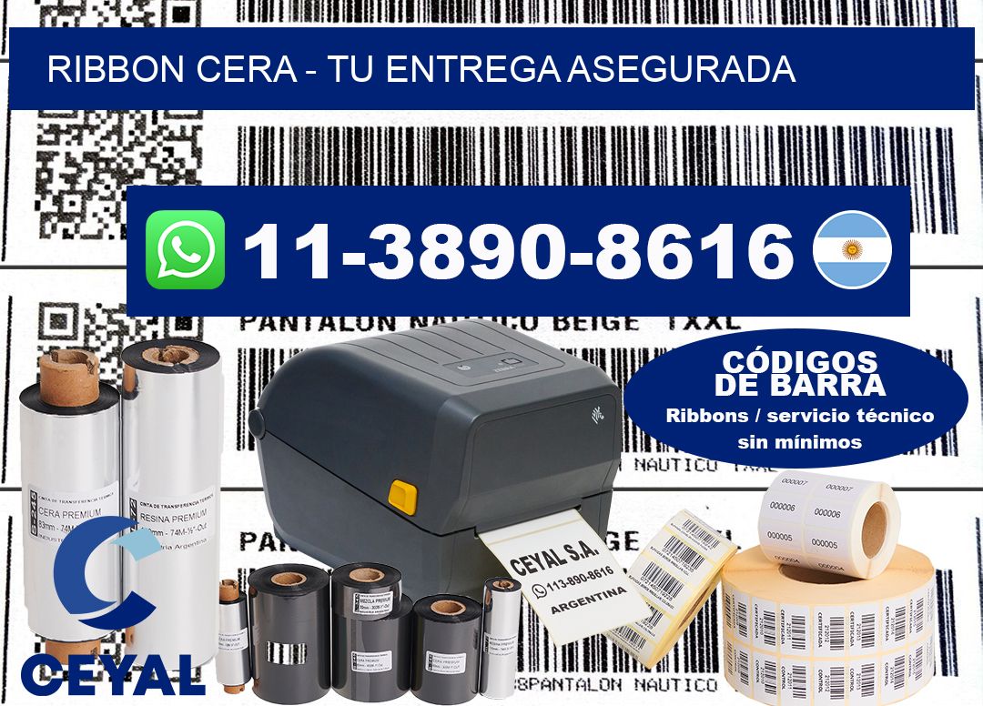 Ribbon cera - Tu entrega asegurada