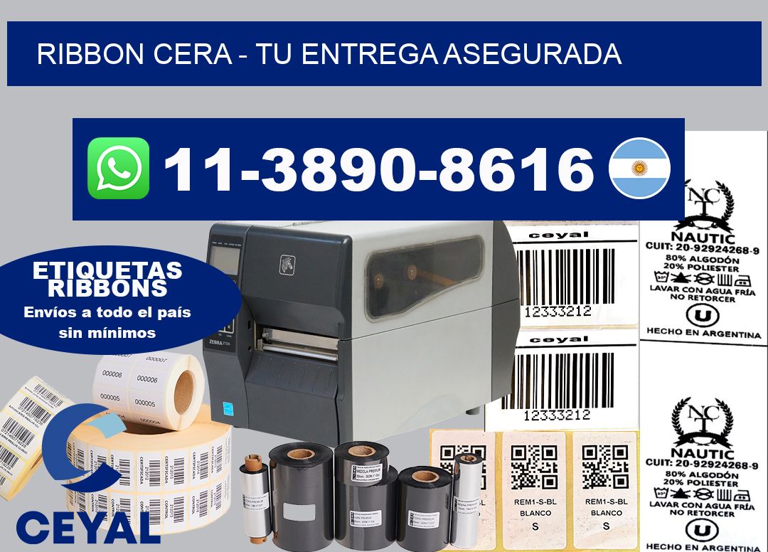 Ribbon cera – Tu entrega asegurada