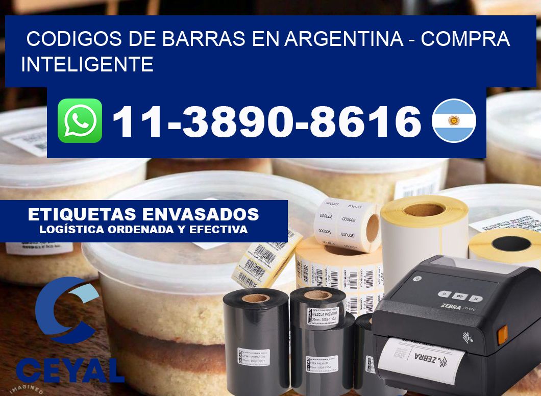 codigos de barras en argentina - Compra inteligente