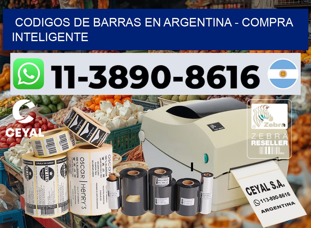 codigos de barras en argentina - Compra inteligente