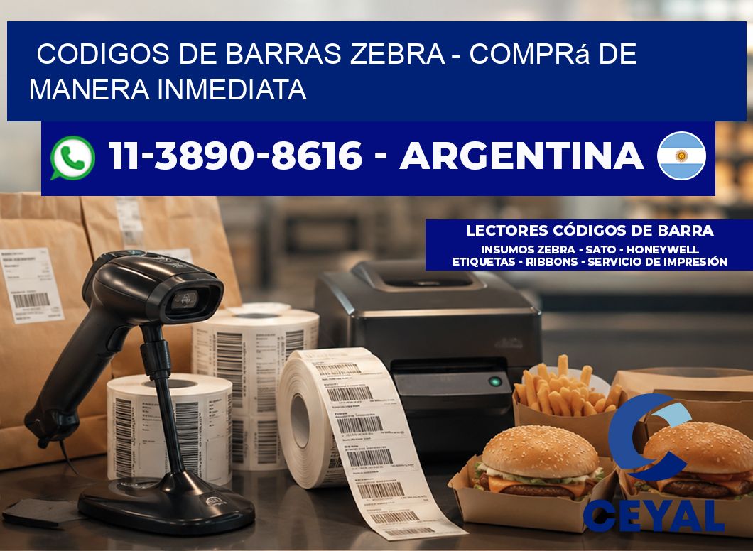 codigos de barras zebra – Comprá de manera inmediata