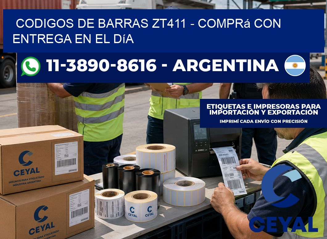codigos de barras zt411 - Comprá con entrega en el día