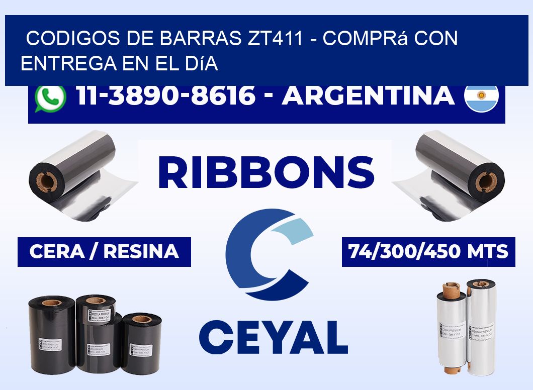 codigos de barras zt411 - Comprá con entrega en el día