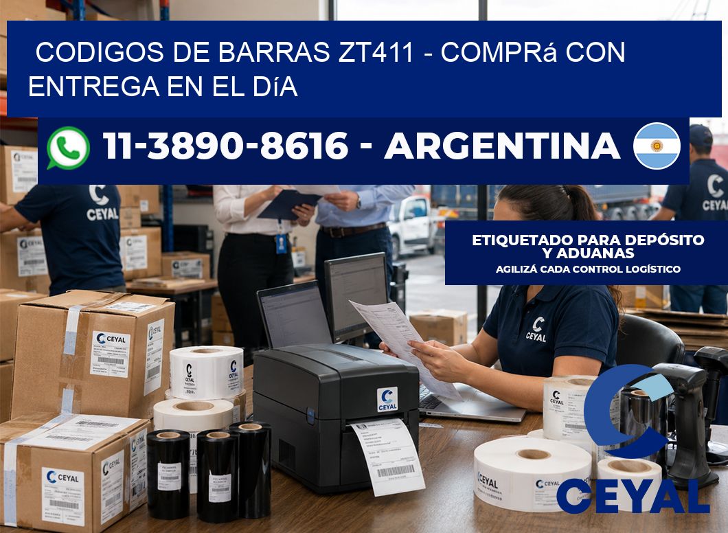 codigos de barras zt411 – Comprá con entrega en el día