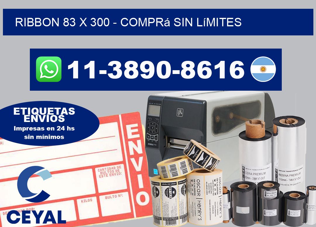 ribbon 83 x 300 - Comprá sin límites