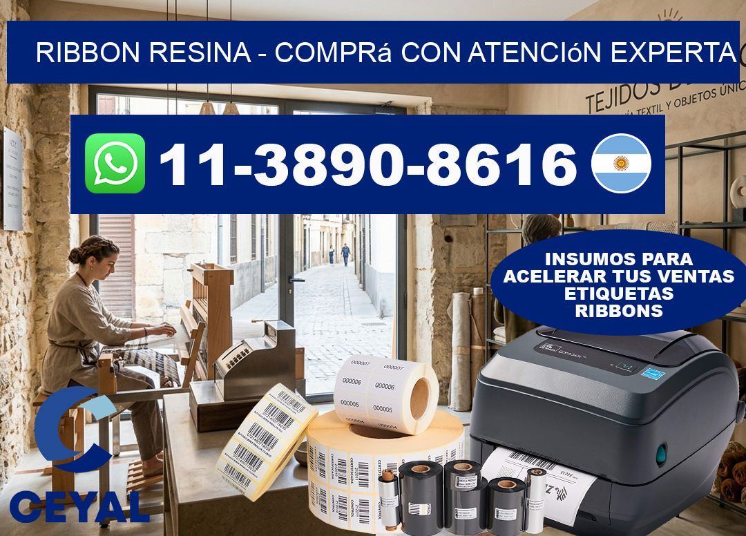 ribbon resina - Comprá con atención experta