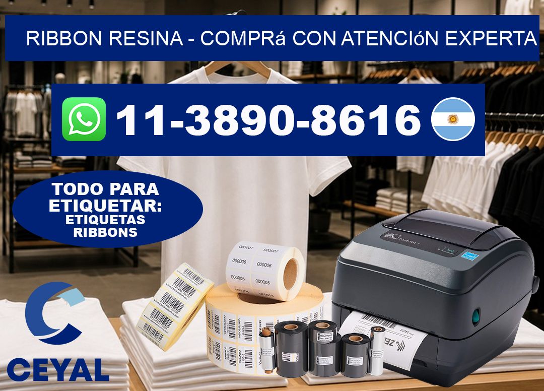 ribbon resina - Comprá con atención experta