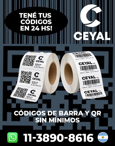 Códigos barras en Papel - Hacé tu consulta y comprá