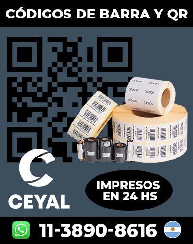 Códigos de barras Personalizados - Comprá con tranquilidad