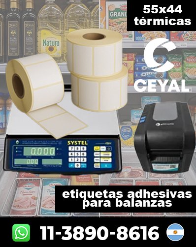 ETIQUETAS ROLLO BALANZA – Tu compra simplificada